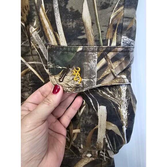 Browning Mens Big & Tall Camouflage Adjustable pants Real tree Size XL FW17 - Picture 3 of 8